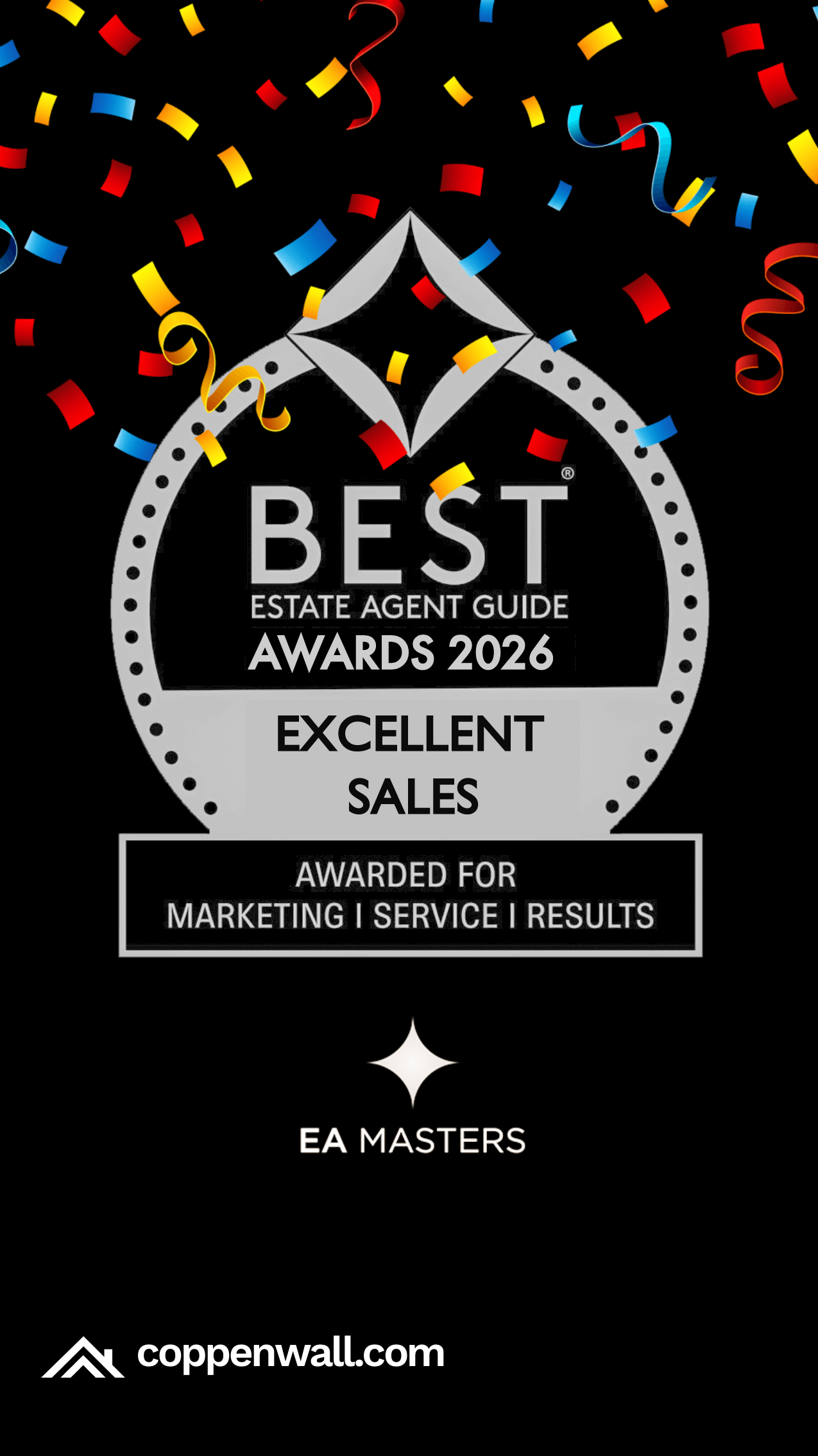 Coppenwall Awards Best Estate Agent Guide.